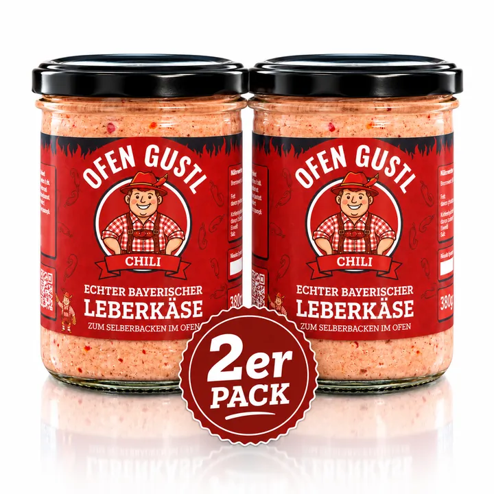 Ofen Gustl Chili · 2er-Pack im Glas