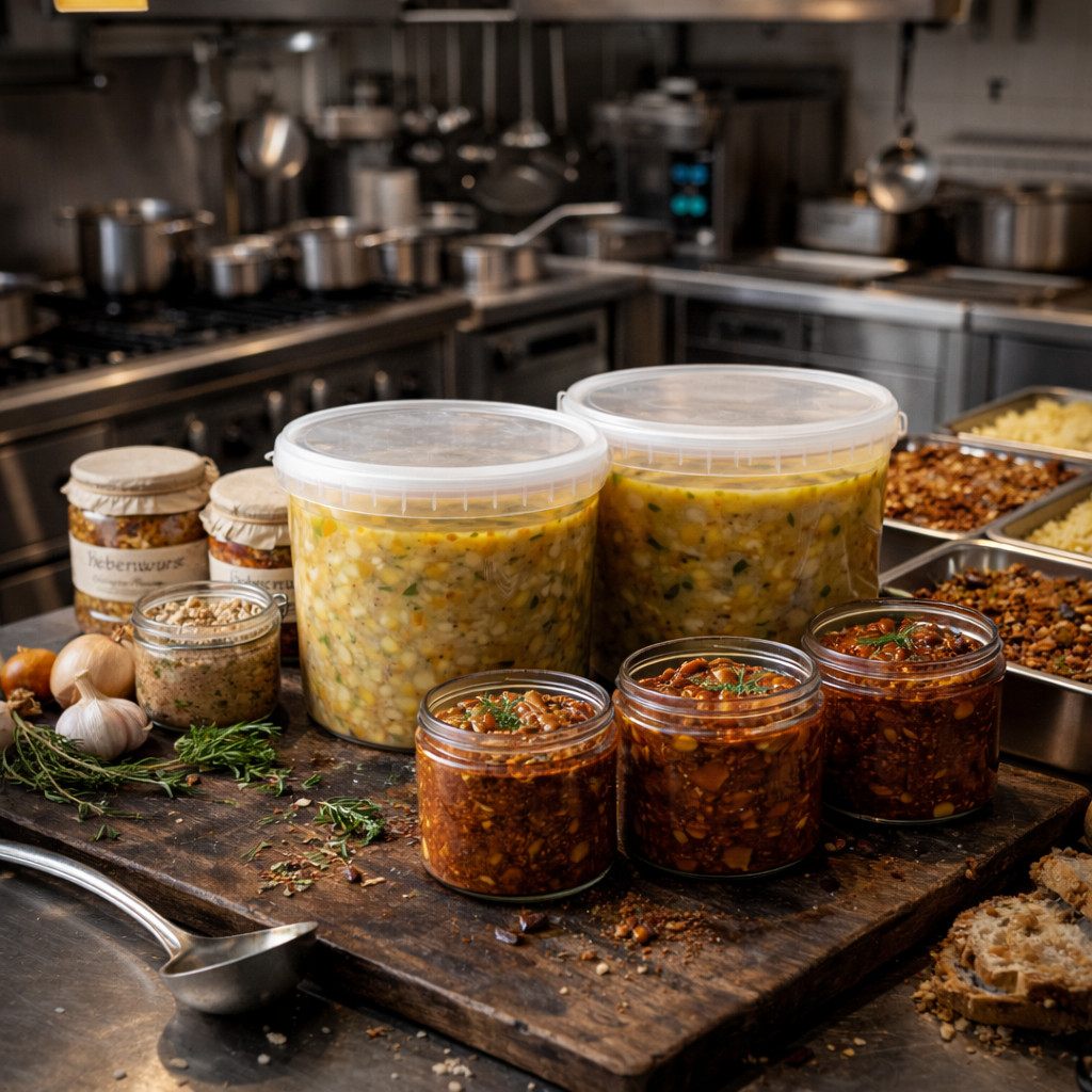 Feinkost in groesseren Mengen fuer Vereine, Teams und Gastronomie