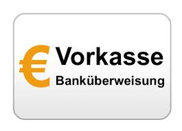 Vorkasse per Banküberweisung